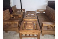 Bộ Salon gỗ sồi Nga, hàng mới 100%